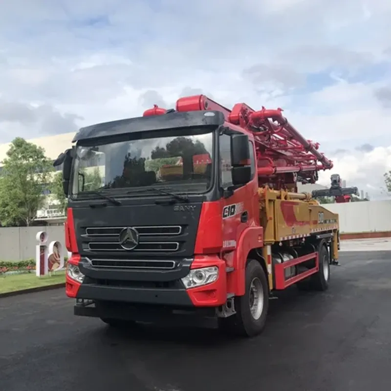 Used Sany C10 Concrete Pump Truck